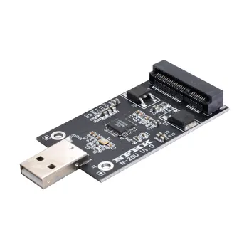 CY Mini PCI-E Conveter Adapteris Pen Vairuotojo Kortelės Išorės SSD PCBA mSATA USB 2.0