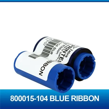 5 Vnt Suderinama 800015-104 Blue Ribbon 1000 Nuotraukų Zebra P300 P310F P400 P430i P500 P600 P720C Kortelės Spausdintuvas