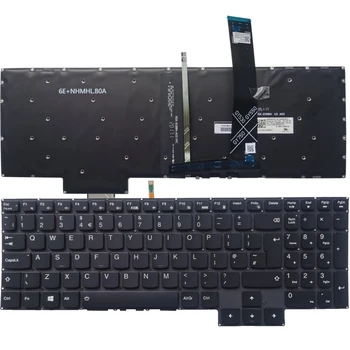 Naujas UK Nešiojamojo kompiuterio Klaviatūra Lenovo Legiono R7000 Y7000 Y9000 2020 SN20X22473 UK Maketą Su Apšvietimu