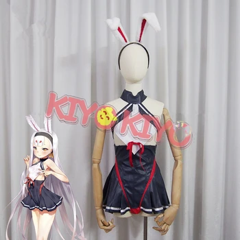 KIYO-KIYO Užsakymą/dydis Azur Lane IJN Shimakaze Bunny Girl Dress Cosplay Kostiumas Helovinas Kostiumai