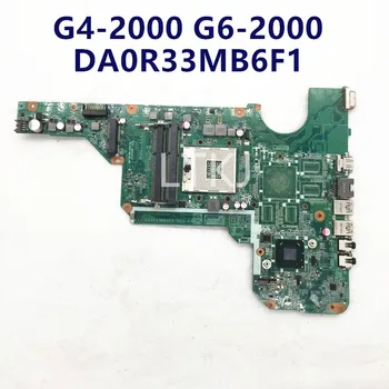 Aukštos Kokybės Mainboard HP Pavilion G4-2000 G6-2000 G4, G6, G7 DA0R33MB6F1 HM76 DDR3 Laptopo Plokštė 100% Visą Darbo Gerai