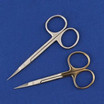 Tiangong oftalmologija žirklės aukso rankena žirklėmis grožio plastiko įranga dvigubai vokų operacijos priemonė išreikšti bauda žirklės s