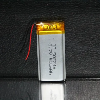 Nauji karšto 502050 į 502248 skaitmeninis įrašymas pen kortelės garsiakalbiai mokestį), 3,7 V ličio polimerų baterija 500MAH Li-ion Ląstelių