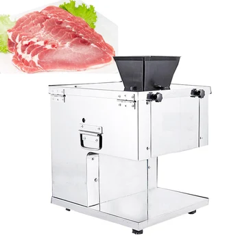Elektros Prekybos Mėsos Peilis Nerūdijančio Plieno Peilis Vielos Pjovimo Visiškai Automatinis Mėsmalė, Supjaustytos Mėsos Dicing Machine220v