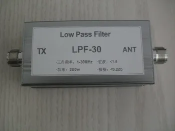 Trumpųjų Low Pass Filtras LPF-30 DC-30MHz Low Pass Filtras LPF 200W
