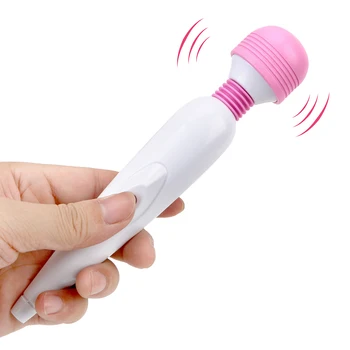 USB Įkrovimo G-spot Massager Sekso Žaislai Moterims, Galingas Magic Wand Klitorio Stimuliatorius Reguliuojamas Greitis AV Vibratoriai