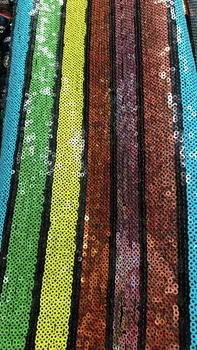 Naujausios Stiliaus Nigerijos Tiulio Tinklelio Nėriniai blizgučiai išsiuvinėtu Nėrinių audinio SYJ-112213