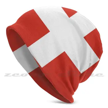 Šveicarijos Kryžius Megzti Skrybėlę Elastinga Minkšta Asmeninį Modelis Dabartinė Bžūp Šveicarijos Kryžius Raudona Ir Balta Balta Kryžiaus, Raudonojo Kryžiaus Kalėdų