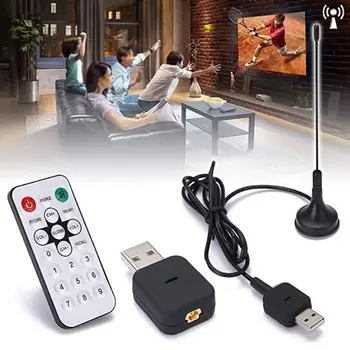 HD Skaitmeninis USB Imtuvas TV Imtuvas MINI USB2.0 DVB-T SDR+DAB+FM Vaizdo Transliacijos HDStick