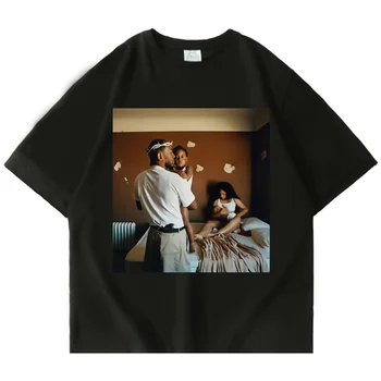 Reperis Kendrick Lamar Grafika T-shirt 2022 Naują Muzikos Albumą, J. Nuotaika & Big Steperiai Print T Shirt Vyrai Moterys Streetwear Viršūnės