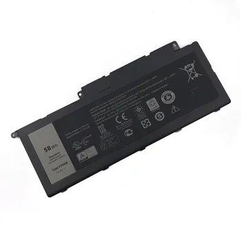 F7HVR Originalus laptopo baterijos 14.8 V 3950mAh (58Wh) 4cell už Dell Inspiron 15-7537 Inspiron 17 Serijos Nešiojamas baterija