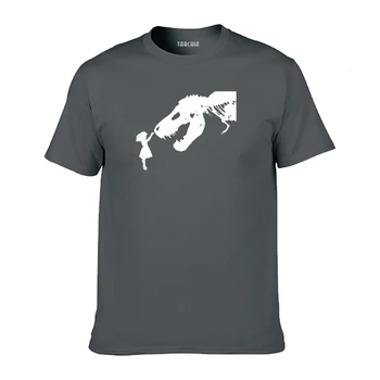 TARCHIA 2021 Naujas Vasaros Prekės Mergina Dinozaurą t-shirt vatos Pagaliukai Tees Vyrams trumpomis Rankovėmis Berniukas Atsitiktinis Homme Marškinėlius T Plius Mados