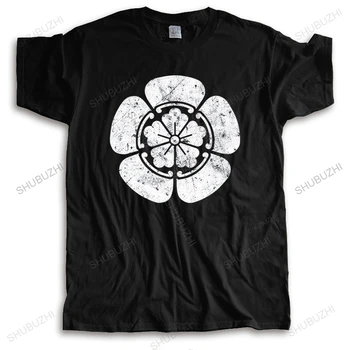 brand t-shirt medvilnės vasaros trumpomis rankovėmis tees Opv Klanas Mon Logotipas Shogun Ninja Samurajus daugelis mados unisex teeshirt didesnio dydžio