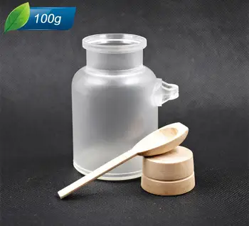 Naujas Stilius 100g/ml Tuščių Plastikinių Butelių Paketą Originales Daugkartiniai Pomade Vonios Druska Tuščias Kosmetikos Konteineriai Nemokamas Pristatymas