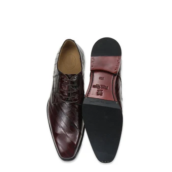 tainxin naują atvykimo retas Ungurys odos vyriška Originali Ungurio oda vyrų batų verslo vyrų bateliai vyrai oficialų batai