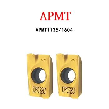 APMT1135 APMT1604 APMT 1135PDER PDER APMT1505PPTR DP5320 TT8020 100% Originalus Karbido Įdėklai CNC Tekinimo Staklės, Frezavimo, Pjovimo