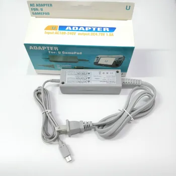 100-240V AC Įkroviklis Adapteris Namo Sienos Maitinimo JAV Prijungti Nintendo Wii U Gamepad Valdytojas Kreiptuką