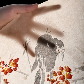 Rankų darbo Bambuko Minkštimo Pusę Prinokusių Xuan Knygoje Kinų Kaligrafija, Tapyba Ryžių Popieriaus 46*76cm Ultra Plonas Kopijavimo Tėtis Papel Arroz