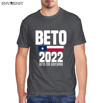 Unisex Grafinis Viršuje Beto Orourke 2022 Beto už Teksaso Beto Gubernatorius 100% Medvilnės Marškinėliai Vyras Moteris Juokinga prancūzijos Print T-shirt
