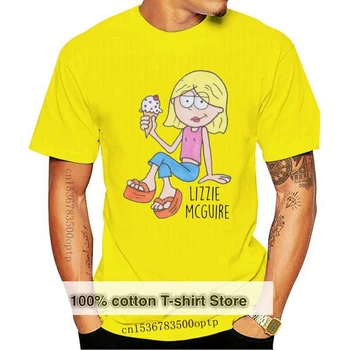 vienas yona Duff Marškinėliai Lizzie Mcguire T-Shirt 6xl Beach Tee Marškinėliai Juokinga Atspausdinti 100 Medvilnės Vyrų trumpomis Rankovėmis, mados Marškinėlius