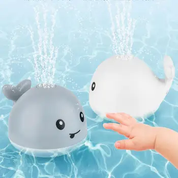 Automatical Vandens Purškimo Elektros Kūdikių Automatinė Squirting Vandens Žaislas Vonioje Vandens Purškimo Banginis Trykšti Kūdikių