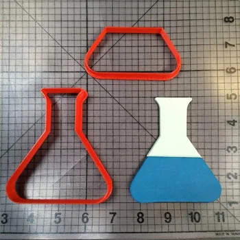 Stiklinę Cookie Cutter Minkštas Keksas Viršuje, Liejimo formos, Pagamintas 3D Atspausdintas Torto Pjovimo Nustatyti Pyragas Apdaila Įrankiai, Virtuvės Reikmenys