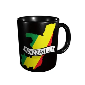 Promo Kongo Brazavilio Vėliavos, Puodeliai Unikalus Puodeliai Puodeliai Spausdinti Juokinga, R300 multi-funkcija puodeliai