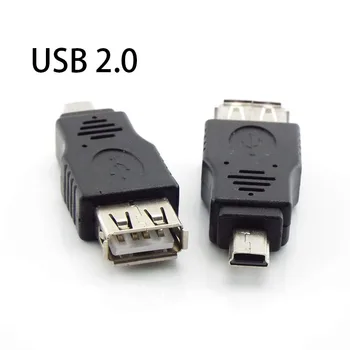 Tinklo USB 2.0 A-Mini B 5-Pin Male Adapteris, Skirtas 