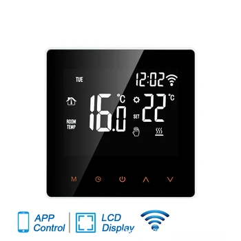 Smart Grindų Termostatas WiFi Elektros/Vandens Šildymo Temperatūros Reguliatorius,Smart Namo Alexa 