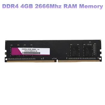 DDR4 4GB 2666Mhz RAM Atminties PC4-21300 1.2 V PC DIMM 288Pin RAM staliniu Kompiuteriu Ram