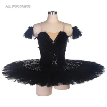 BLL491 Juodoji Gulbė Balerina Blynas Tutu Sijonas Vaikų ir Suaugusiųjų Baleto Kostiumas iš Anksto Profesionalių Baleto Tutus