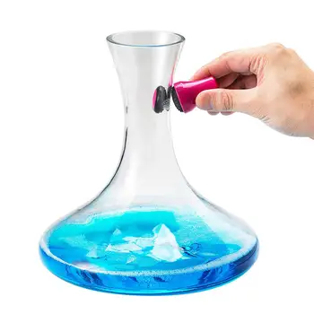 3 Spalvų Magija Magnetinis Stiklo Vietoje Minkšto Silikono Valytoja Magnetinio Valymo Šepetys Butelis Teptuku Išlaikyti Stiklo Vazos Kolbos Nelaidžiu Paviršiumi
