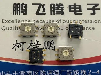 1PCS Taivano Yuanda CINKAVIMAS RJM3-10R 0-9/10-bitų sukamasis perjungiklis kodavimo jungiklis pleistras 5 pėdų teigiamas kodas 3:2
