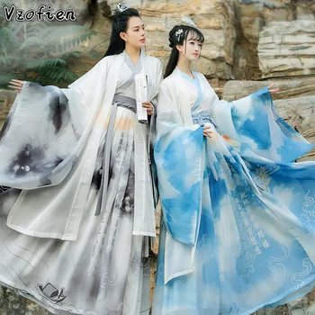 Moterų Suknelės, Kinų Tradicinė Hanfu Senovės Tang Dinastijos Princesė Dienos Komplektus Derliaus Hanfu Kostiumai Tango Kostiumas, Cosplay
