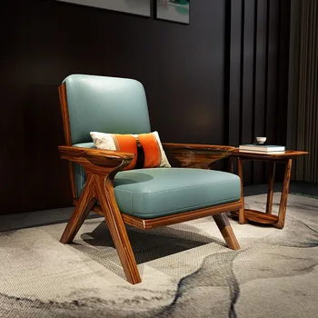 Šiaurės aukštos kokybės ebony sofa-lova, kėdė, bendra laisvalaikio kėdė dizaineris baldai asmeninį viena kėdė