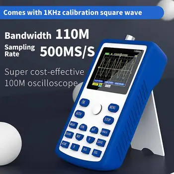 JXSINONE 110MHz Profesionalių Skaitmeninių Oscilloscope 500MS/s debitas 110MHz Analoginis Juostos Paramos Signalo Saugojimo 1C15+