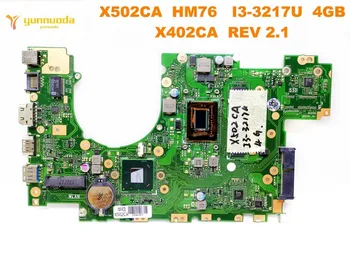 originalą ASUS X402CA nešiojamas plokštė X502CA HM76 I3-3217U 4GB X402CA REV 2.1 išbandyti gera nemokamas pristatymas