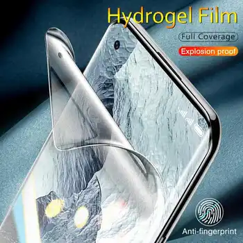 3Pcs 9D Hidrogelio Filmas Motorola Moto E7 Power Plus Screen Protector Filmas