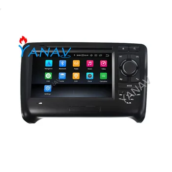 Automobilio Radijo garso Android 2 DIN Stereo Imtuvas Audi TT 2006-2014 touch screen automobilinis Video dvd Multimedijos Grotuvą su GPS navigacija