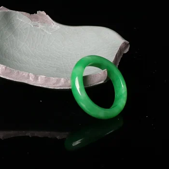 Gamtos Jade Ranka Raižyti Žiedas Mados Boutique Papuošalai Moterų Jade Žiedas, Apyrankė Dovanų Priedai