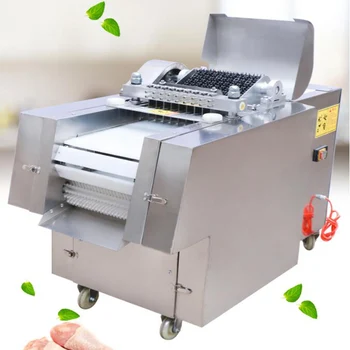 Dicing Mašina Kiaulienos Šonkauliukai Viščiukas Visa Antis Šaldyta Mėsa Dicing Mašina Vištienos Pjovimo Mašina