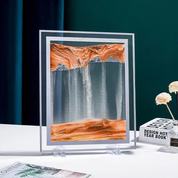 3D smėlio laikrodis Stiklo Dreni Dažymo Apdailos Kūrybos Kambarį 