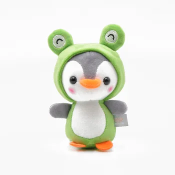Mini Mielas Bičių Varlė Dinozaurų Pingvinas Pliušinis Žaislas Gyvūnų Pingvinas Cosplay Vienaragis Įdaryti Lėlės Mažas Pakabukas 