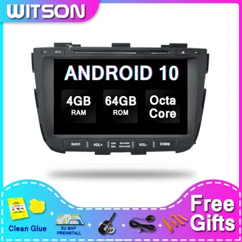 DE Akcijų ! WITSON Android 10.0 8 colių Automobilio DVD Grotuvas GPS KIA SORENTO 2013 m. Automobilio DVD Player4GRAM 64GB ROM