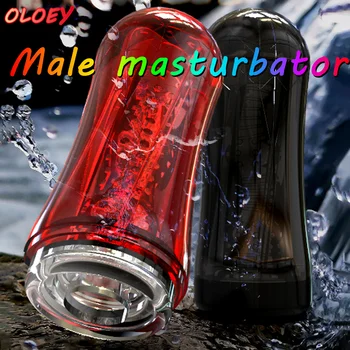 Vyrų Masturbacija Taurės Burnos, Makšties, Išangės Silikono Masturbator Realus Vagina Pussy Sekso žaisliukai Vyrams Žodžiu Masturbador Suaugusiems