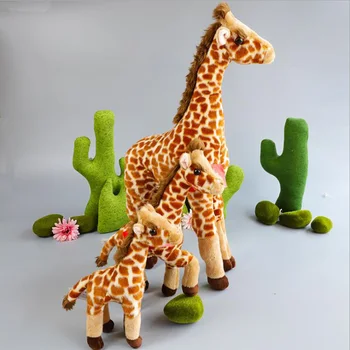 Modeliavimo Žirafa Gyvūninės Vaikų Pliušinis Vaikas Įdaryti Žaislas Dovana