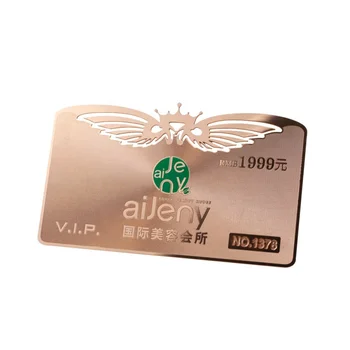 vizitinės kortelės metalo kreditinės kortelės asmeninį metalo vizitines korteles