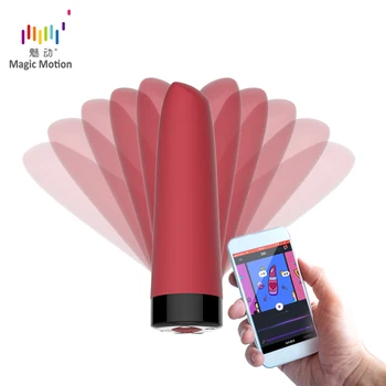 Magic Motion sekso žaislas klitorio Vibratorius APP Lūpų Belaidžio Nuotolinio Valdymo pultą smart Stimuliatorius Makšties Massager Vibracija Flamingo