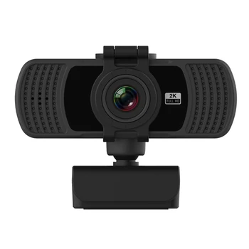 HD 1080P Kamera 2K Kompiuteris PC Webcamera Su Mikrofonu-Live Transliacijos Vaizdo skambučius Konferencijos Darbo Camaras Interneto VNT