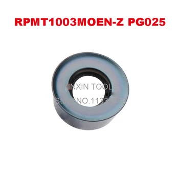 originalus RPMT RPMT08T2MOEN-Z RPMT10T3MOEN-Z RPMT1204MOEN-Z PG025 Karbido Įdėklai drehstahl Tekinimo Įrankis Staklės, CNC Cutter